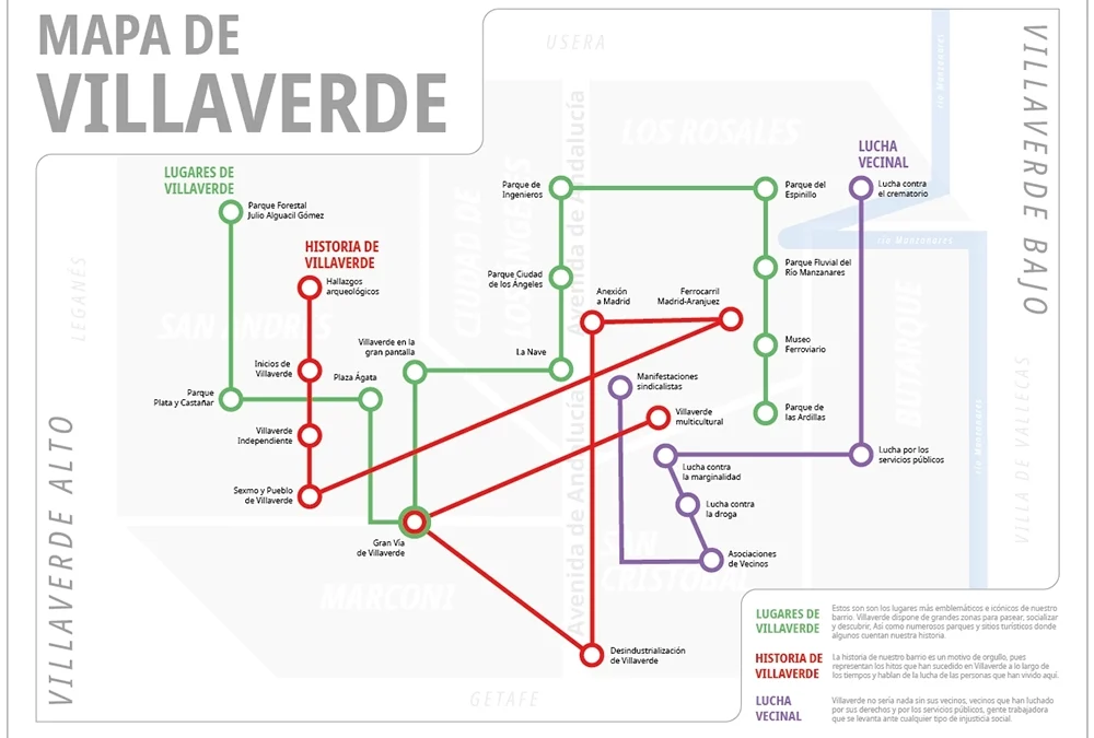 Mapa de Villaverde